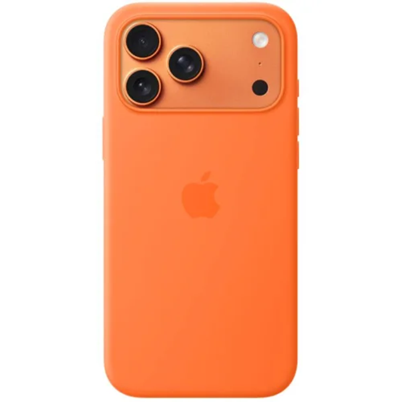 Coque en silicone avec MagSafe pour iPhone 17 Pro Max