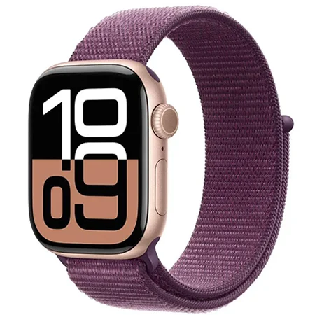 Apple Watch Series 10 GPS 46 mm en Aluminium - Boucle Sport