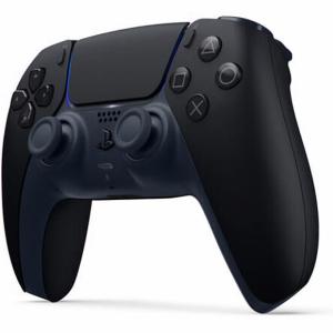 Manette PS5 DualSense® (PlayStationOfficiel) - Midnight Black & câble USB pour PC Image 1
