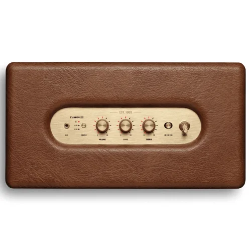 Marshall Stanmore III Enceinte Bluetooth Résidentielle - Marron Image 3