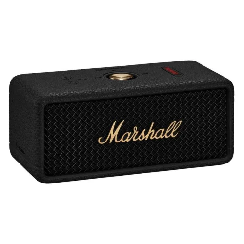 Marshall Emberton III Enceinte Bluetooth Portable - Noir & Brass Image 1