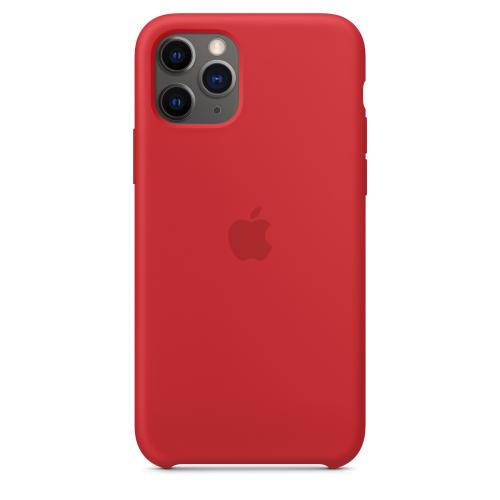 Coque en silicone - iPhone 11 Pro - rouge