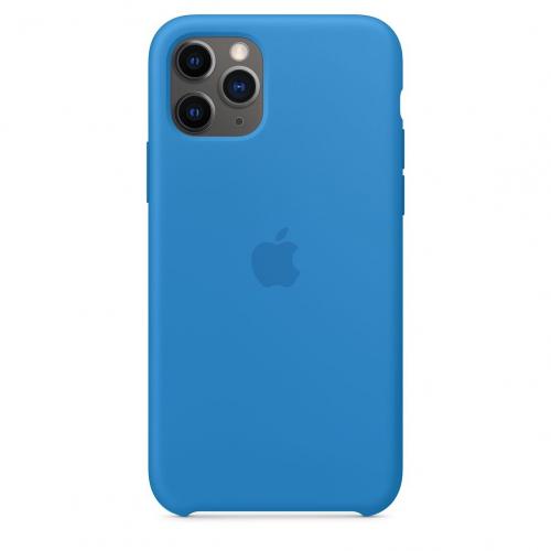 Coque en silicone - iPhone 11 Pro - bleu