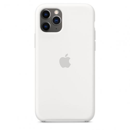 Coque en silicone - iPhone 11 Pro - Blanc