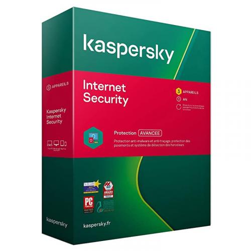 Kaspersky Internet Security 2021 (3 Postes / 1 An) Image principale