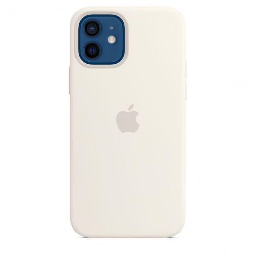 Coque en silicone iPhone 12 | 12 Pro - blanc