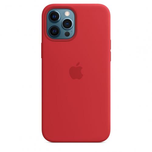 Coque en silicone - iPhone 12 Pro Max-  Rouge