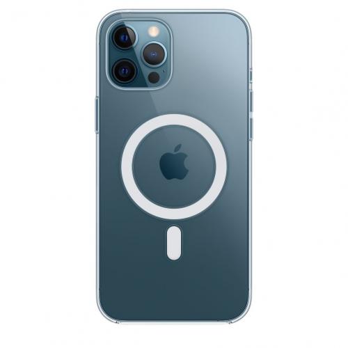 Apple Coque MagSafe -Transparente - Compatible iPhone 12 pro Max