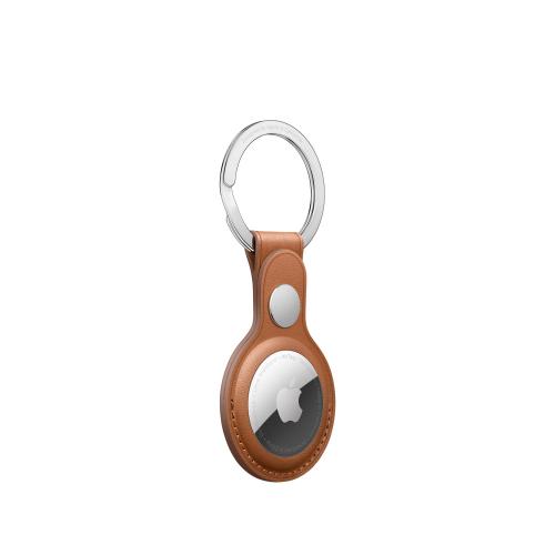 Porte-clés en cuir AirTag