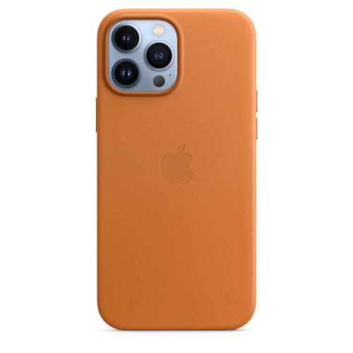Apple Coque en cuir avec MagSafe pour iPhone 13 Pro Max