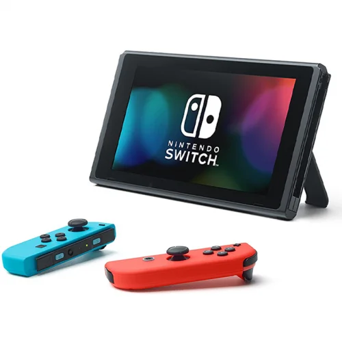 Console Nintendo Switch V2 - Joy-Con Rouge et Bleu Neon Image 6