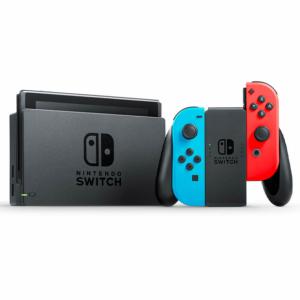 Console Nintendo Switch V2 - Joy-Con Rouge et Bleu Neon Image 2