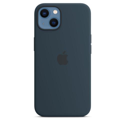 Apple Coque en silicone avec MagSafe pour iPhone 13 