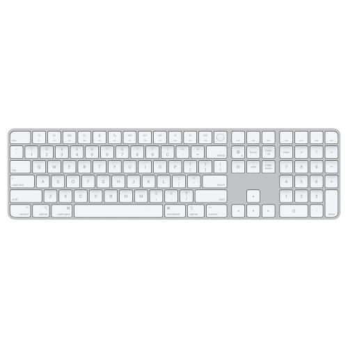 Apple Magic Keyboard avec Touch ID et pavé numérique pour les Mac avec puce Apple Qwerty - Blanc Image principale