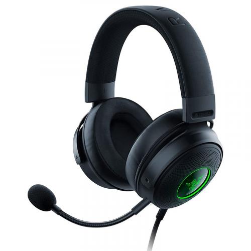 Casque Gaming USB filaire Razer Kraken V3 Hypersense - Noir