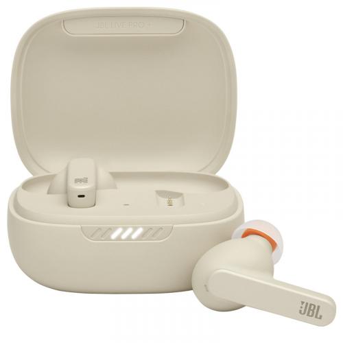 Ecouteurs sans fil Bluetooth Intra-auriculaires JBL Live Pro + TWS - Beige