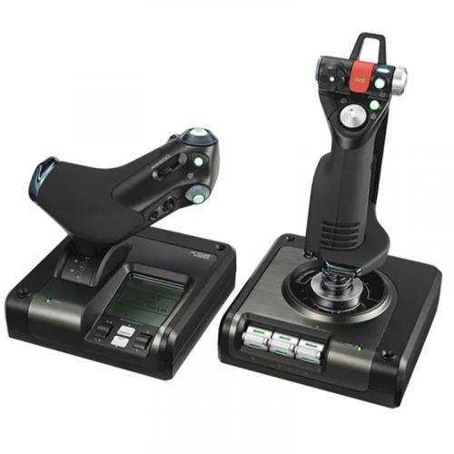 Logitech G Saitek X52 Pro Flight Control System - Noir