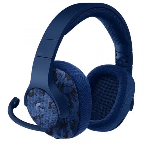 Casque Gaming Falier Logitech G G433 7.1 Surround Sound - Blue Camo