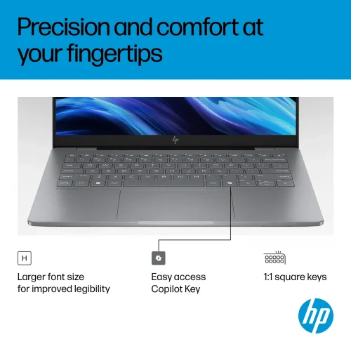 Ordinateur portable HP OmniBook 7 AI 14 série 14-fr0000 (Intel® Core™ Ultra 5 225U/16Go/512Go SSD/14\'\'/OLED) Image 4