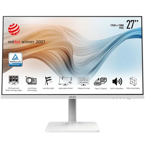 Moniteur de Bureau LED 27" MSI Modern MD271PW