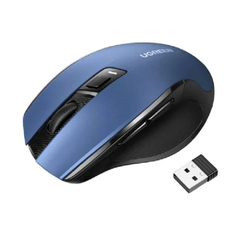 Souris sans fil Ugreen Design Ergonomique 2.4 Ghz - Blue Image 1