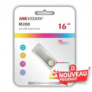 HIKVISION Clé USB 2.0 Metal (16 Go / Gris)