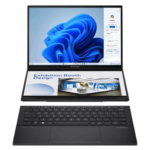 ASUS Zenbook Duo UX8406MA (Intel® Core™ Ultra 7 155H/32Go/1To SSD/14"/3K/OLED/120Hz) - Inkwell Gray