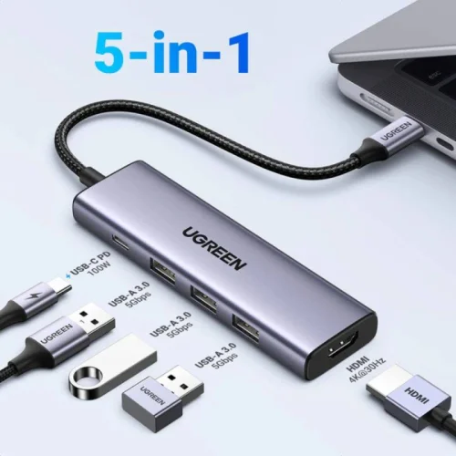 Ugreen Adaptateur USB-C Multiport 5 en 1 Image 1
