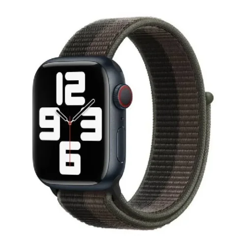 Apple Bracelet Boucle sport pour Apple Watch 44/45mm - Tornade/Gris