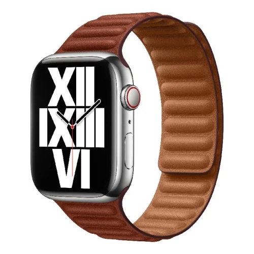 Apple Bracelet à maillons magnétique cuir 