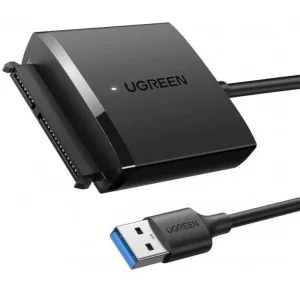 Ugreen Adaptateur USB 3.0 vers 2,5/3,5 SATA - Noir