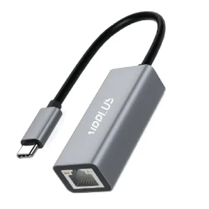 Adaptateur Ethernet USB-C vers Gigabit RJ-45 - Gris