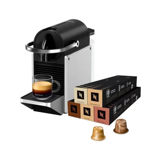 Nespresso Machine à café Original Pixie - Argent