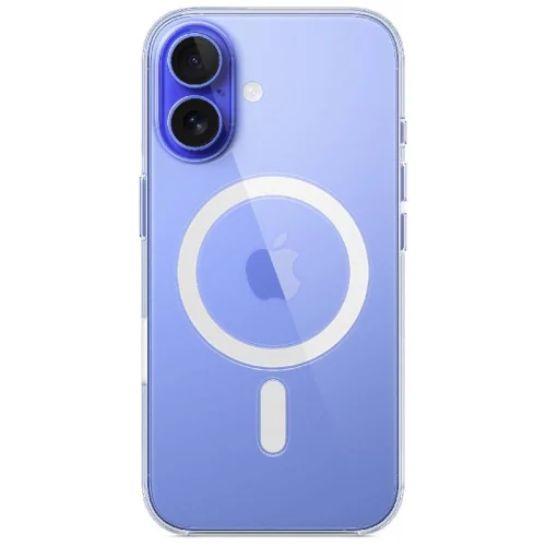 Apple Coque transparente avec MagSafe pour iPhone 16