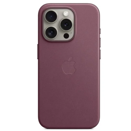 Apple Coque en tissage FineWoven avec MagSafe pour iPhone 15