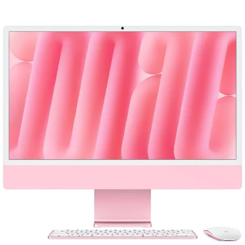Apple iMac 24" puce M4 (10CPU/10GPU/24Go/512Go) - Rose