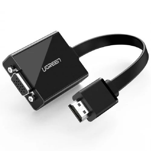 Ugreen Adaptateur HDMI vers VGA avec audio - Noir