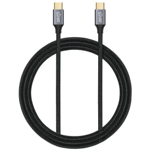 Câble à gaine tressée USB-C (2m, 100w)