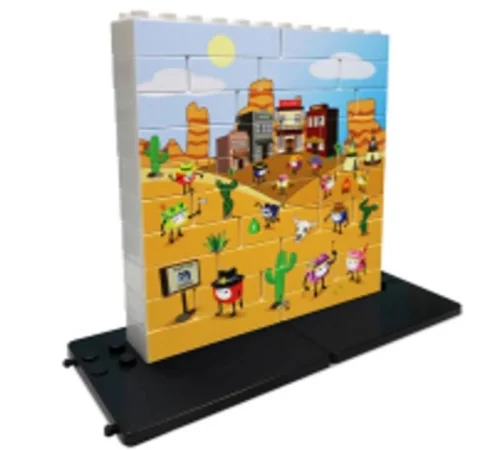 Puzzle Up Ouest sauvage 32 pieces              
