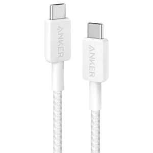 Anker 322 Câble USB-C vers USB-C (6ft, Tressé) - Blanc Image principale