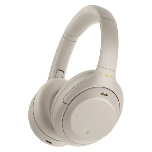 Casque sans fil à réduction de bruit Sony WH-1000XM4 - Argent platine