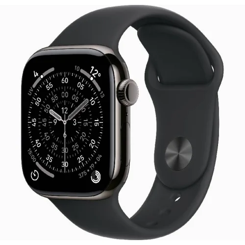 Apple Watch Series 11 GPS + Cellular 42 mm en Titane- Bracelet Sport