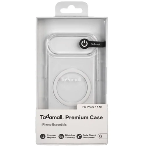 Tadamall Coque premium Transparente avec Magsafe pour Apple iPhone
