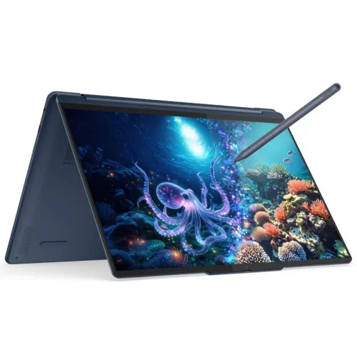 Pc portable Lenovo Yoga 9 14'' Aura Edition 2-in-1 (Intel® Core™ Ultra 7 258V/32Go/1To SSD/14''/4K/OLED/Tactile) - Bleu cosmique