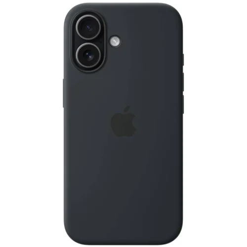 Apple Coque en silicone avec MagSafe pour iPhone 17 - Noir