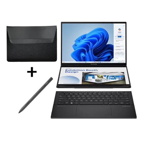 PC Portable ASUS Zenbook Duo UX8406 (2025) - (Intel® Core™ Ultra 9 285H/32Go/2To SSD/14"/3k/OLED/120Hz)