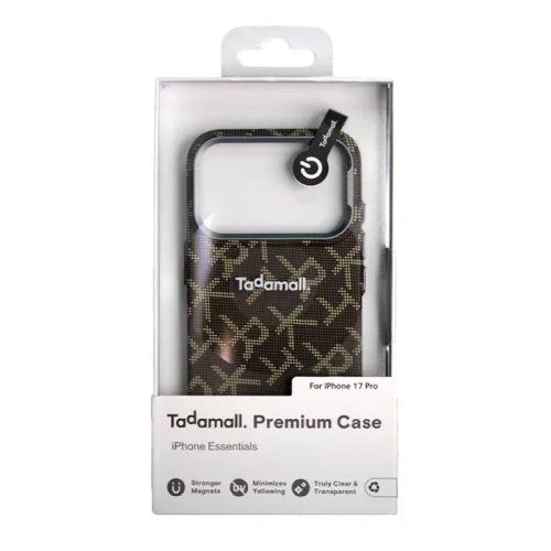 Tadamall Coque premium pour Apple iPhone 17 Pro - Motif Vert Olive