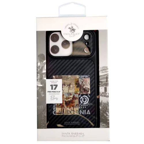 Coque de Protection Santa Barbara Polo & Racquet Club pour Apple iPhone 17 Pro Max - ''Elvis'' California