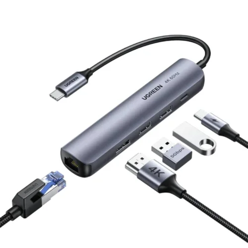 Ugreen adaptateur 5 en 1 PD 100W