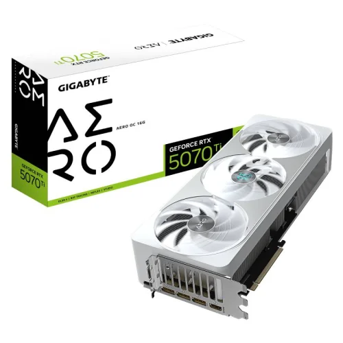 Carte graphique GIGABYTE GeForce RTX™ 5070 Ti AÉRO OC 16Go